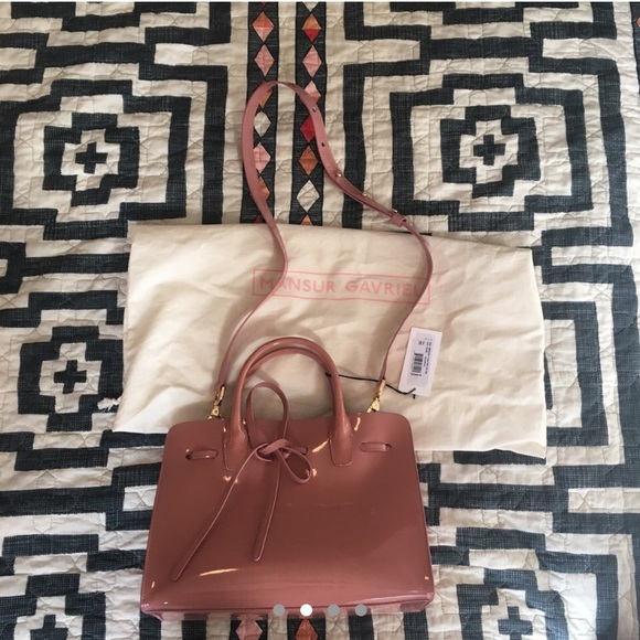 SOLD NWT MANSUR GAVRIEL Blush Patent - Picture 5 of 5